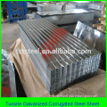 corrugated steel fence sheet / galvanized corrugated steel sheets for roofing